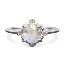 00 10% coupon applied at checkout save 10% with coupon Amazon Com Moonstone Engagement Ring Solid 14k White Gold Victorian Moonstone Engagement Ring Vintage Inspired Moonstone Ring Rainbow Moonstone Ring Handmade