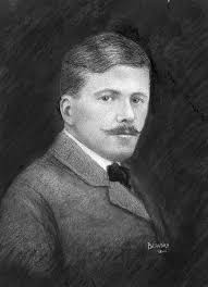 Louis Hémon (1880-1913) Portrait réalisé par Ludger Beaudry, Québec, et  acheté par Alfred Ayotte en 1939.