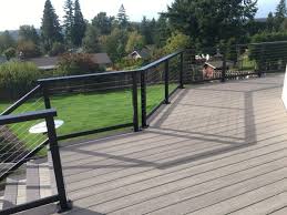 Cable railing is a bit more expensive than lumber but does not require the maintenance lumber requires. Testimonials Archives Railfx