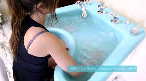 Their air jet tubs also create a wonderful experience, chose from air jets on the bottom of the tub, around the sides, or air jets in both places. Meden Aqua Whirl Wkg Whirlpool Bath Tub For Upper Limbs Herculife Com