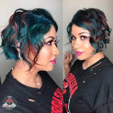 We love the purple because it's bold here we have a chic short bob and the hair is a bright blonde shade. 32 Photos Of Rainbow Hair Ideas To Consider For 2021