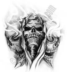 Skull Tattoo Art Flash Tattoos Art Flash Skull Skulltattoo Tattoo Tattoos In 2020 Evil Skull Tattoo Art Tattoo Skulls Drawing