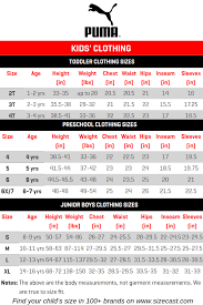 Puma Size Chart Baby Clothes Size Chart Baby Clothing Size Chart Kids Clothes Size Chart Kids Cloth Baby Clothes Sizes Baby Clothes Size Chart Kids Outfits