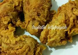 Brilio tips jenis tepung untuk ayam kfc / thread ini dikongsikan oleh seorang cosmetic seller, zaty. Resep Ayam Goreng Tepung Ala Kfc Oleh Layla Cookpad