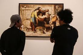 Karya seni rupa dua dimensi hanya mampu dinikmati dari arah depan. Pengertian Seni Rupa Terapan Dua Dimensi Halaman All Kompas Com