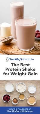 protein shake recipe for weight gain