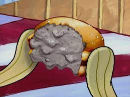 We've been hard at work sprucing up the bucket for the spring and summer season. Synthetic Krabby Patty Encyclopedia Spongebobia Fandom