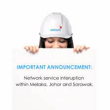 Celcom axiata acknowledged a major network interruption disruption yesterday and the telco is apologising to its customers for the outage. Celcom Due To An Occurrence Of Network Outages Some Of Facebook