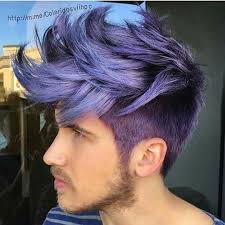 Purple Hair Spiked Hair Metallic Hair Metallic Hair Dye