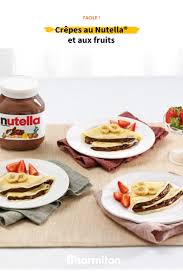 Crepes Au Nutella Et Aux Fruits Recette Crepes Nutella Nutella Recette