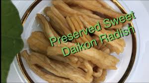 Stir until sugar and salt completely dissolved. Khmer Food Preserved Sweet Daikon Radish Youtube