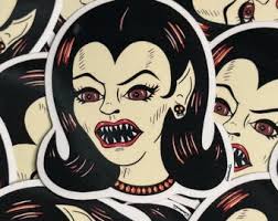 Amigo necrófago Pegatina