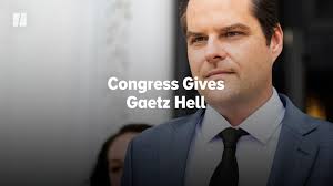Congress Gives Gaetz Hell