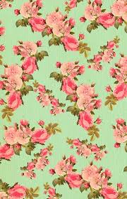 So, for today's post, we will give you a collection of pretty pink flower patterns that you can use for your design work. Mint Green Pink Floral Vintage Pattern Rustic Victorian Girly By Love999 Floral Background Floral Wallpaper Floral Art