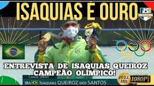 Reprodução isaquias queiroz e jacky godmann são bronze na hungria — foto: 4z3uscr5 Ihudm