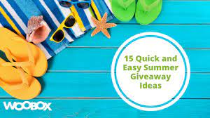 The people who enter your contest are interested in your product, and it's likely the people they're connected with on social m. 15 Quick And Easy Summer Contest Ideas Woobox Blog
