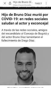 A bruno diaz, exconcejal de bogotá nuestro acompañamiento en estos dolorosos momentos. Pc1wjsj28faqpm