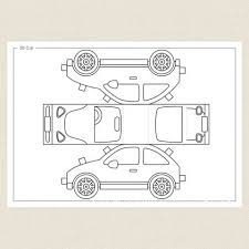 Childrens Colouring In Activity 3d Car Activity Sheet Cleverpatch Cars Coloring Pages Car Activities Activity Sheets