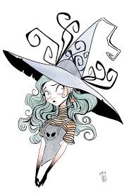 36 pieces halloween scratch masks rainbow scratch paper art mask skeleton cat witch pumpkin bat mask decorations for halloween party crafts birthday classroom 5.0 out of 5 stars 19 $9.99 $ 9. Halloween Witch Sticker By Reirachel White Background 3 X3 Tim Burton Drawings Tim Burton Art Style Tim Burton Art