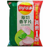Чипсы Lay's со вкусом Таро с лаймом, 60 гр – купить за 360 ...