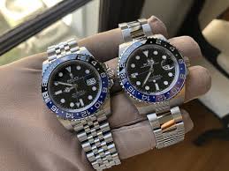 A Look Between The 116710blnr 126710blnr Old V New Batman Rolex Forums Rolex Watch Forum