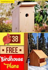 Building birdhouses plans are free and easy to use. 38 Free Birdhouse Plans Guide Patterns
