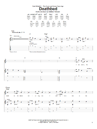 Relient K Deathbed Sheet Music Pdf Notes Chords Rock Score Guitar Tab Download Printable Sku 58922