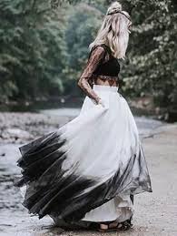 Evening Dresses Page 2 Oshoplive Dip Dye Wedding Dress Elastic Waist Skirt Dye Wedding Dress