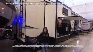 Forest river rv wildwood heritage glen ltz 356qb. Forest River Wildwood Heritage Glen Hyper Lyte 5th 356qb Youtube
