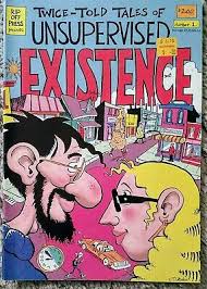 TWICE-TOLD TALES OF UNSUPERVISED EXISTENCE #1 by Terry LaBan. 1989. NM  w/sticker