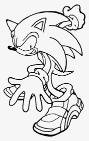 Coloringanddrawings.com provides you with the opportunity to color or print your sonic adventure drawing online for free. Sonic Outline By Biggamer11 On Deviantart Sonic Adventure 2 Coloring Pages Png Image Transparent Png Free Download On Seekpng