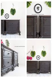 How To Create A Black Wash Paint Finish Salvaged Inspirations Black Painted Furniture Painting Furniture Diy Painted Furniture