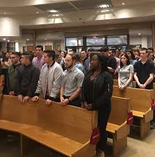 Martin de porres shrine chapel enter through the gate on third st. Holy Cross Ca On Twitter Celebrating Our 2017 Graduates With Holy Mass At St Peter S Church With Fr Michael Corcione God Bless You Graduates Https T Co Fvnilyht9g