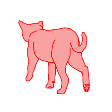 Vector outline boy for fashion sketching and illustration. Practice Back View Cat Walk Cycle Sketch By Auroraangle On Deviantart
