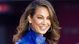 GMA's Ginger Zee slips toned physique into figure-skimming wedding guest  dress