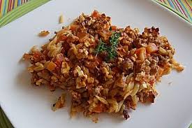 Griechischer Hackauflauf Mit Kritharaki Nudeln Ein Beliebtes Rezept Aus Der Kategorie Pasta Nudel Bewertungen 453 Durchs Kritharaki Rezepte Hackauflauf