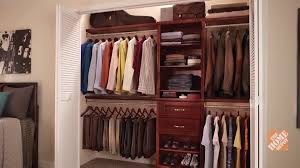 A Closet Organizer System Can Give You Extra Storage And Help You Better Manage Your Clothes And Belongings Home Depot Closet Wood Closet Systems Closet Kits