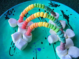 Making Edible Standing Rainbows | ThriftyFun