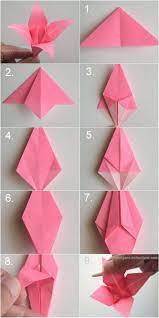 Diy Paper Origami Lily Vintage Wedding Corsages Boutonnieres Manualidades Origami Manualidades Origami