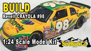 How to build plastic models.andy's hobby. Build Crayola 98 Revell Monogram 1 24 Nascar 1998 Youtube