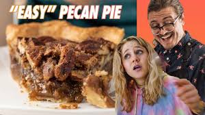 I Made The Easiest Pecan Pie Ever By Joshua Weissman Except Vegan And Gluten Free Youtube