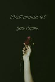 Imagine Dragons Demons Don T Wanna Let You Down Lyrics Quotes Imagine Dragons Lyrics Let It Be