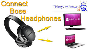 The bluetooth icon should be highlighted if it is. How To Connect Bose Headphones To Windows 10 Pc Or Laptop Youtube