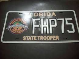 The florida pba support law enforcement license tags are available for purchase at your county tax offices. A Mint 1939 2014 Florida Highway Patrol License State