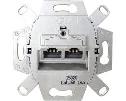 Cat7 kabel an cat6a dose! Uae Datendose Cat6a Iso 8 8up0ok Rutenbeck 13610407 Bei Hornbach Kaufen