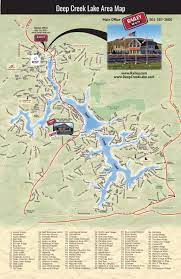 Mappery is a diverse collection of real life maps contributed by map lovers worldwide. Map Of Deep Creek Lake Railey Realty