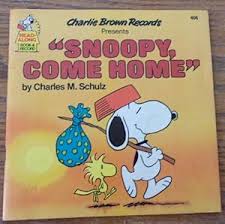 Charlie Brown Records Presents "Snoopy Come Home" by Charles M. Schultz:  Near Fine Soft cover (1980) 1st Edition | WBookBear
