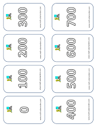 Flash cards free large printable numbers 1 100. Digit Cards