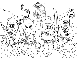 Dibujos Para Colorear De Ninjago