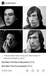 What I Like About The Almost Word For Word Repeat Of The Scene Between Han And Kylo From Tfa Was That It Was Cle Star Wars Ships Star Wars Humor Star